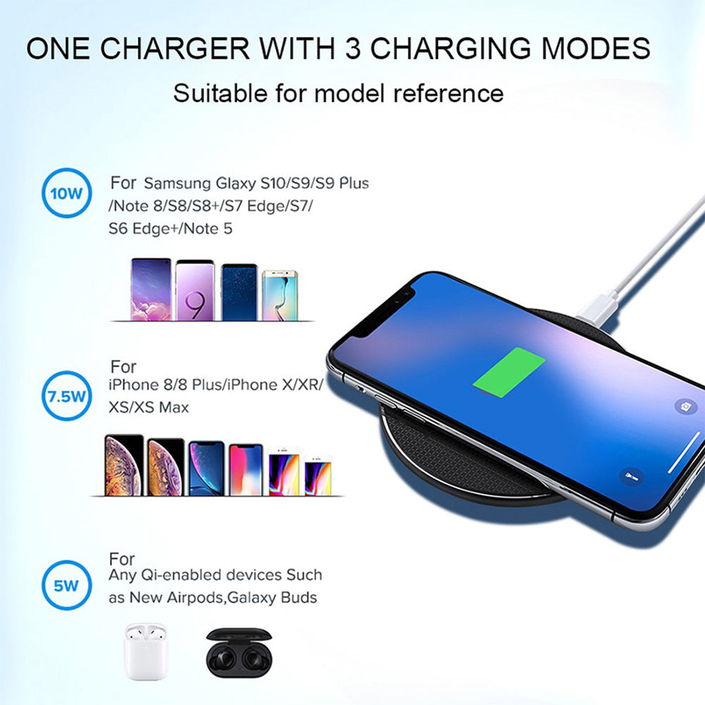 Custom Qi Wireless Radiant Custom Phone Charging Pad 