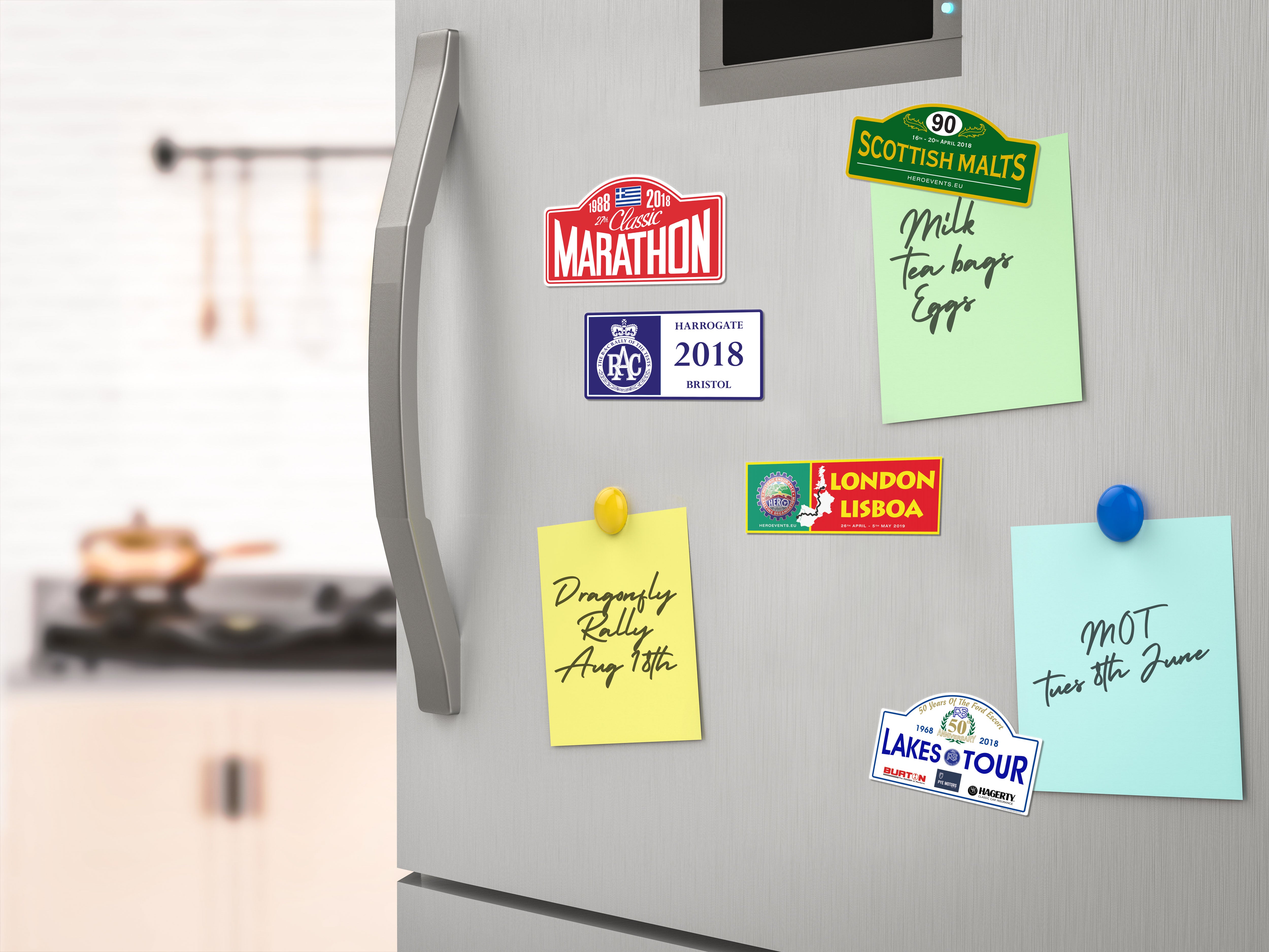 100PCS Custom Refrigerator Magnets Promotional Gift