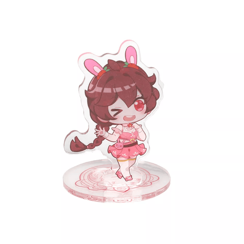 Custom Printed Clear Acrylic Stand Various Shaped Table Holder Decor Display For Gift