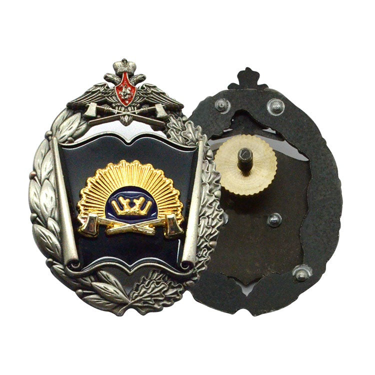 Custom Design Gold Plated Enamel Badge Lapel Pins