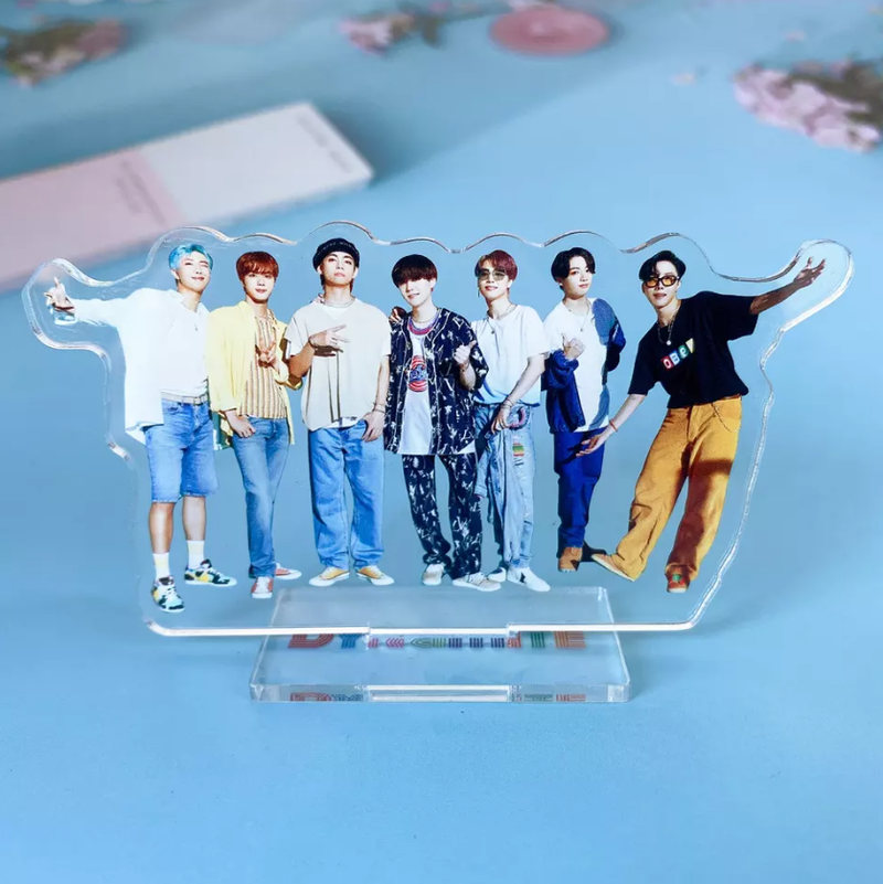 Custom Printed Clear Acrylic Stand Various Shaped Table Holder Decor Display For Gift